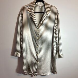 Calvin Klein long sleeve striped top